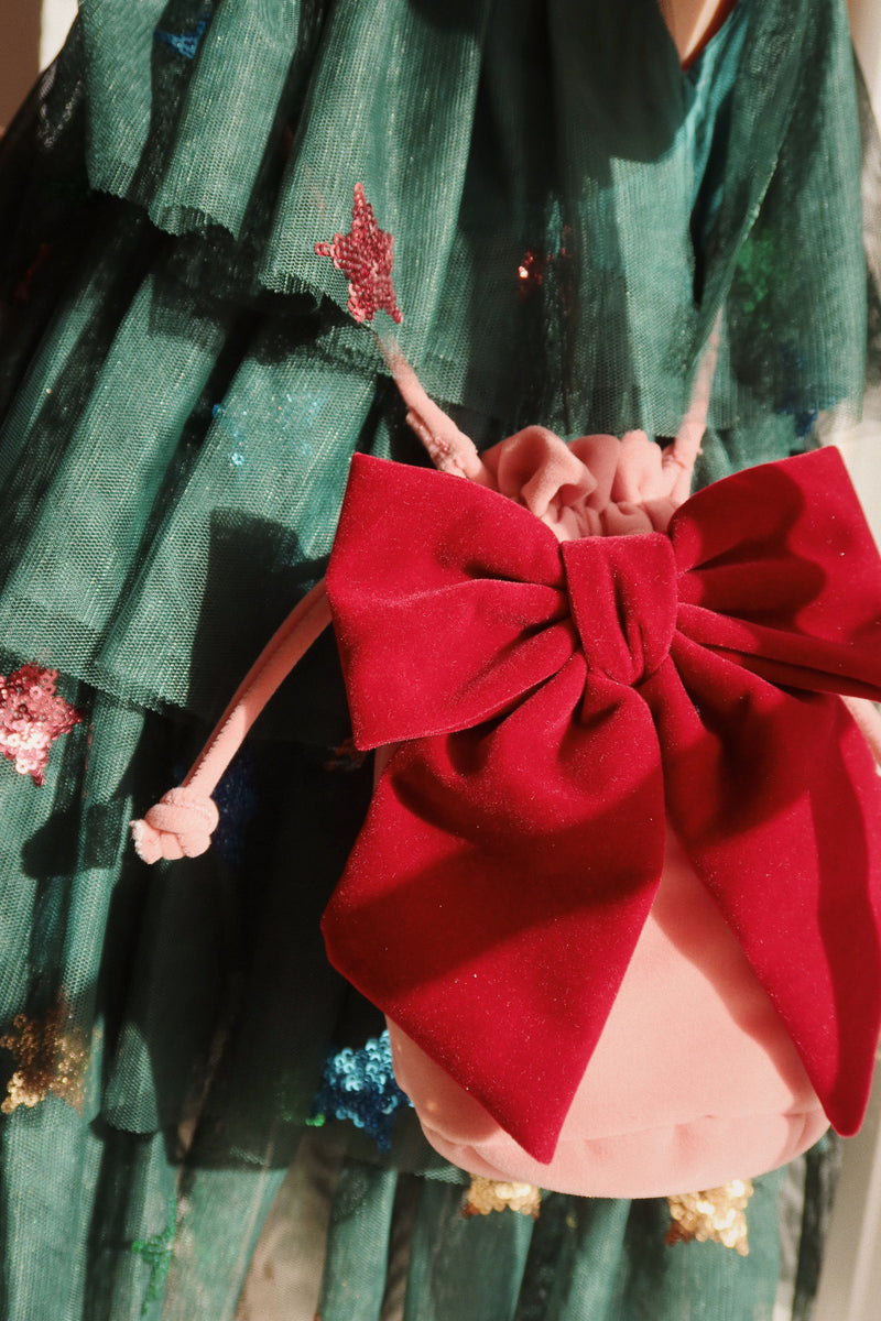 Konges Sloejd Yvonne Christmas Dress Hunter Green - Swanky Boutique