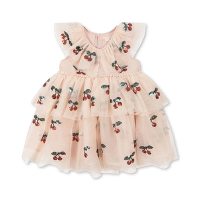 Konges Sloejd Yvonne Fairy Dress Ma Grande Cerise Sequin - Swanky Boutique