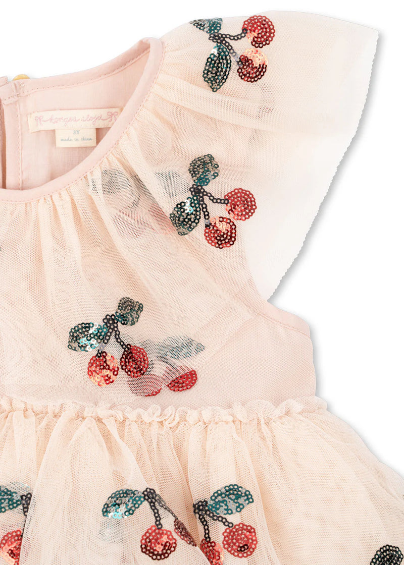 Konges Sloejd Yvonne Fairy Dress Ma Grande Cerise Sequin - Swanky Boutique