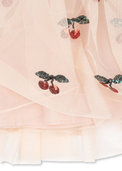 Konges Sloejd Yvonne Fairy Dress Ma Grande Cerise Sequin - Swanky Boutique
