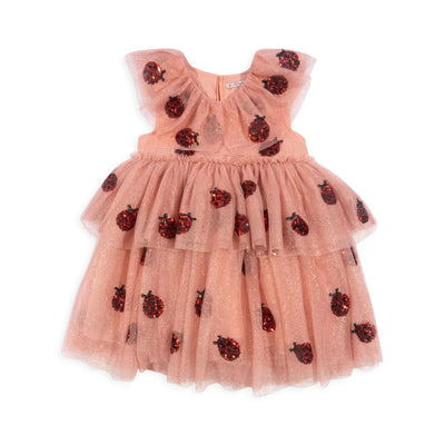 Konges Sloejd Yvonne Ladybug Dress Ladybug Sequin - Swanky Boutique