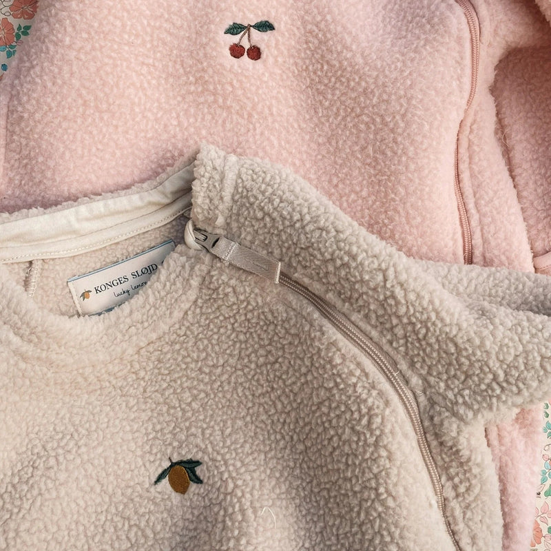 Konges Slojd-Newborn Safa Onesie- Oxford Tan-Swanky Boutique Malta
