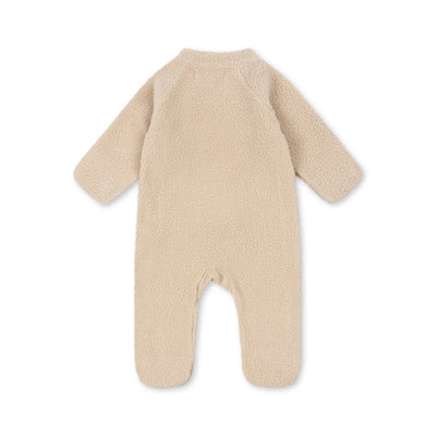 Konges Slojd-Newborn Safa Onesie- Oxford Tan-Swanky Boutique Malta