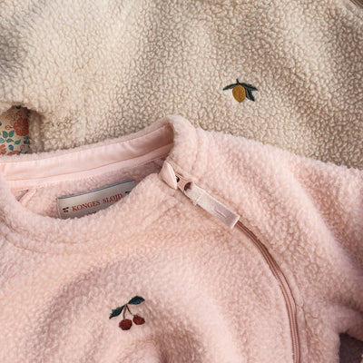 Konges Slojd-Newborn Safa Onesie- Rose Smoke-Swanky Boutique Malta