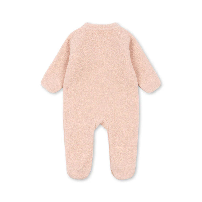 Konges Slojd-Newborn Safa Onesie- Rose Smoke-Swanky Boutique Malta