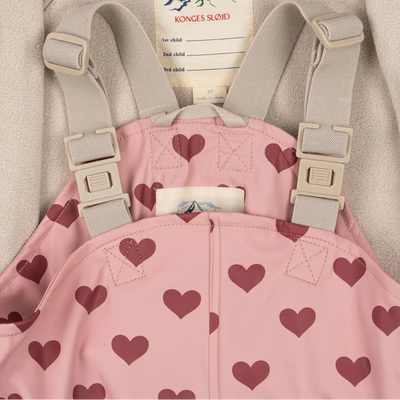 Konges Slojd-Puddle Suit Set - Amour Pink-Swanky Boutqiue Malta 