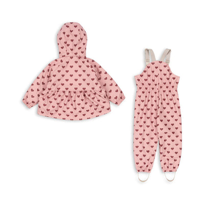 Konges Slojd-Puddle Suit Set - Amour Pink-Swanky Boutqiue Malta 