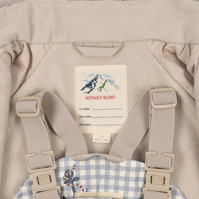 Konges Slojd-Puddle Suit Set - Sailor Check-Swanky Boutique Malta 