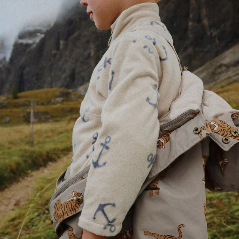 Konges Slojd-Sweatshirt Half Zip, Tavi Fleece - Ancher-Swanky Boutique Malta 