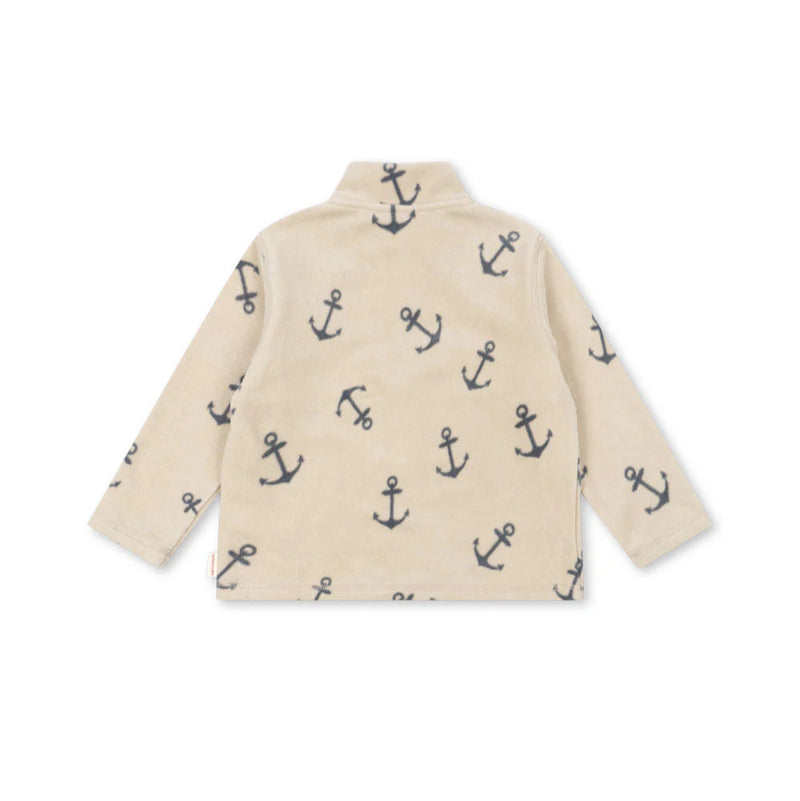 Konges Slojd-Sweatshirt Half Zip, Tavi Fleece - Ancher-Swanky Boutique Malta 