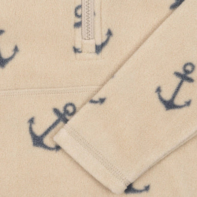 Konges Slojd-Sweatshirt Half Zip, Tavi Fleece - Ancher-Swanky Boutique Malta 