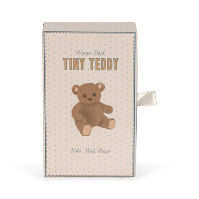 Konges Slojd- Tiny Teddy Milo- Brown- Swanky Boutique Malta 