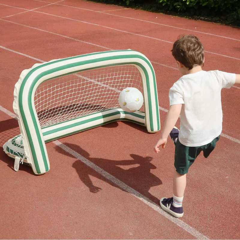 Inflatable Goal Post Incl. Ball - Green Stripe – Swanky Boutique