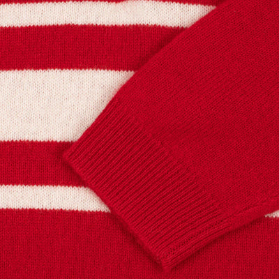 Konges Slojd - Polo Shirt, Long Sleeved - Basi Red - Swanky Boutique Malta 