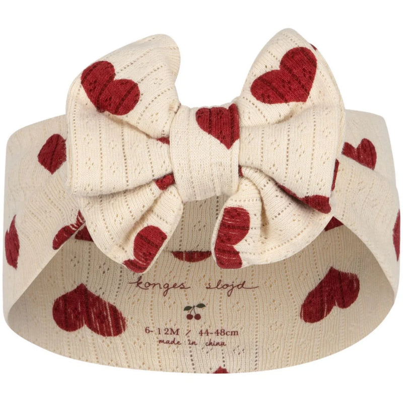 Konges Sloejd - Minnie New Bambi Bonnet AMour Rouge - Swanky Boutique 