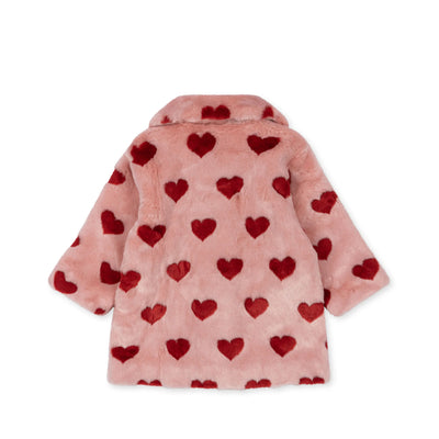 Konges Sloejd - Fuzzie Coat - Coeur Mellow - Swanky Boutique 