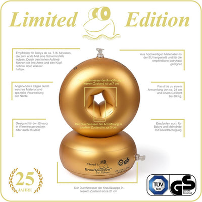 Kraulquappen Swim Rings Gold Edition - Swanky Boutique