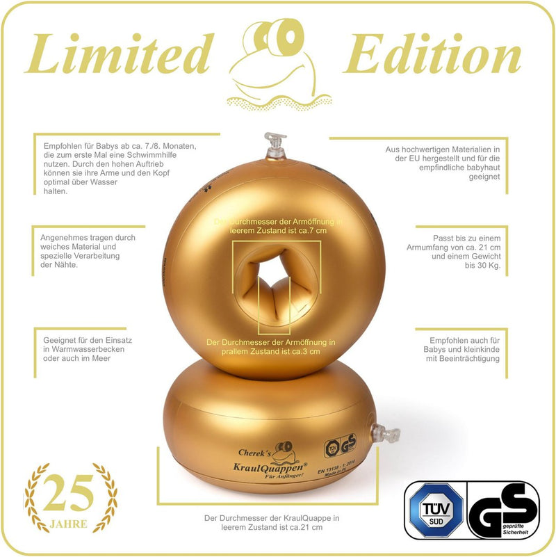 Kraulquappen Swim Rings Gold Edition - Swanky Boutique