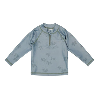 Little Dutch - Swim T-Shirt, Long Sleeves - Turtle Island - Swanky Boutique