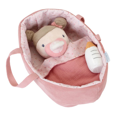 Little Dutch - Doll Set Baby Girl Rosa Little Pink Flowers - Swanky Boutique