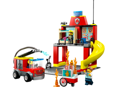 LEGO City Fire Station and Fire Truck - Swanky Boutique