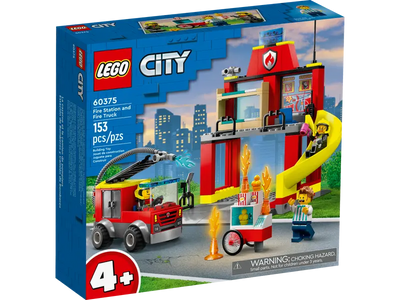 LEGO City Fire Station and Fire Truck - Swanky Boutique