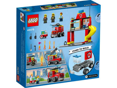 LEGO City Fire Station and Fire Truck - Swanky Boutique