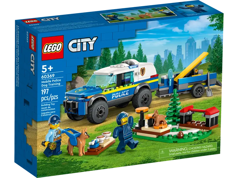 LEGO City Mobile Police Dog Training - Swanky Boutique