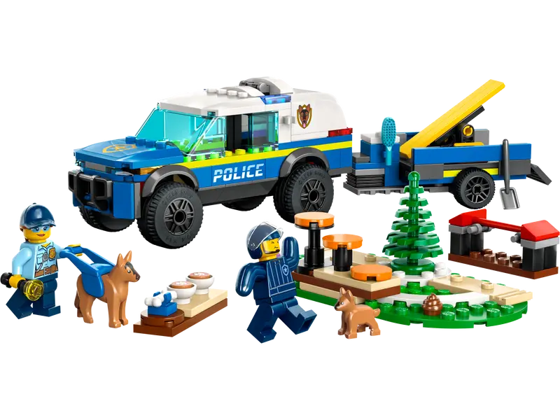 LEGO City Mobile Police Dog Training - Swanky Boutique