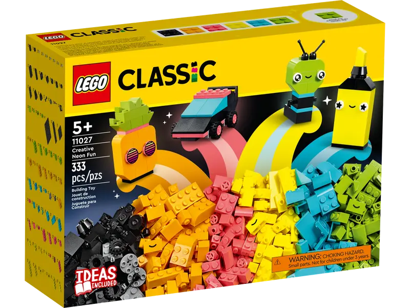 LEGO Classic Creative Neon Fun - Swanky Boutique
