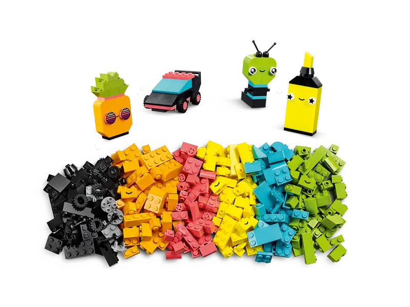 LEGO Classic Creative Neon Fun - Swanky Boutique