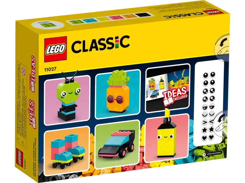 LEGO Classic Creative Neon Fun - Swanky Boutique