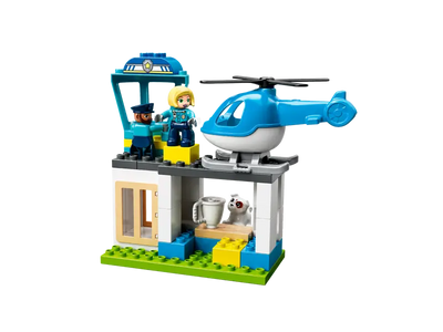 Duplo Police Station & Helicopter (40 Pieces)