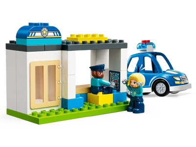 Duplo Police Station & Helicopter (40 Pieces)