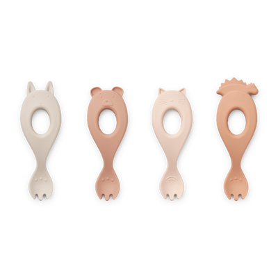Liewood - Liva Silicone Forks 4-Pack - Swanky Boutique