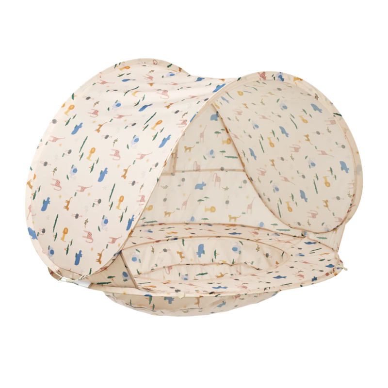 Liewood Everett Pop Up Tent With Paddling Pool Safari sandy mix - Swanky Boutique Malta 
