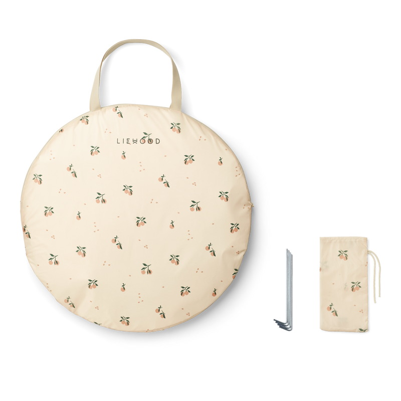 Liewood Everett Pop Up Tent With Paddling Pool Peach Sea Shell - Swanky Boutique 
