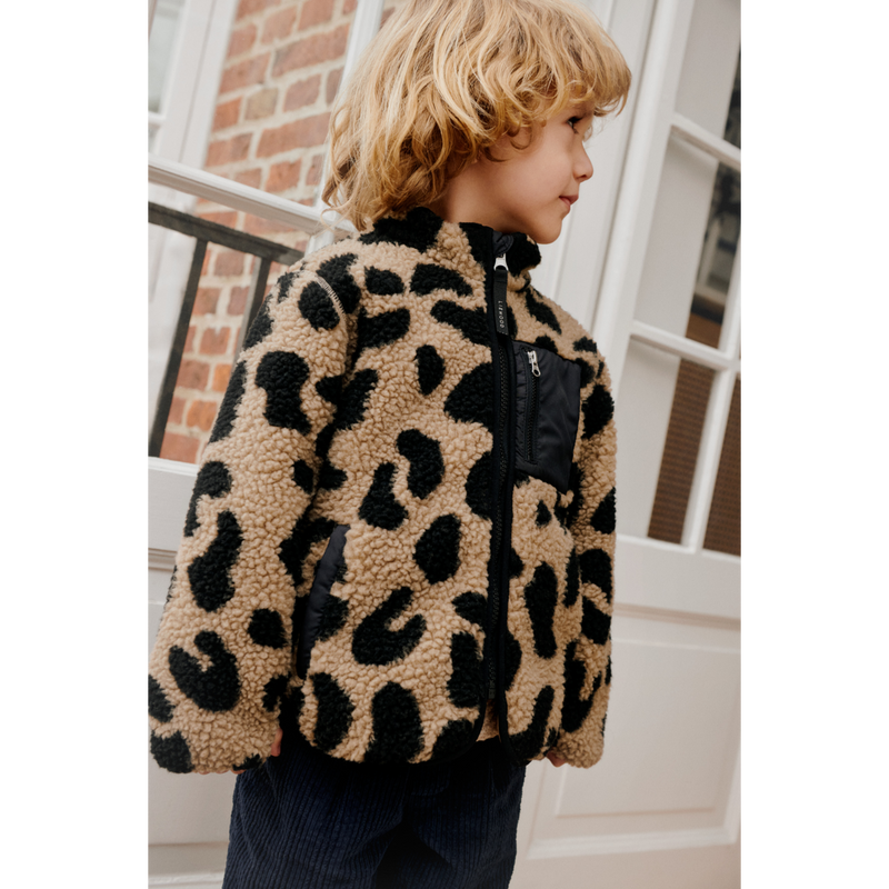Nolan Pile Jacket - Mega Leo/ Oat Mix