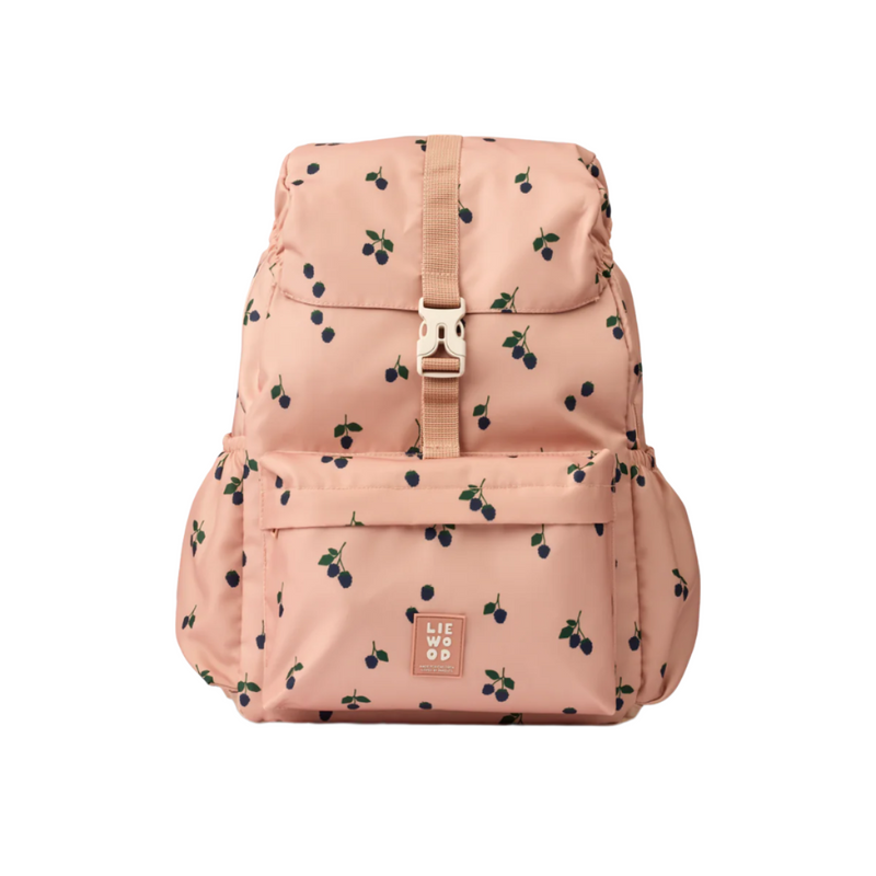 Liewood Johnny School Backpack - Berry Pale Tuscany - Swanky Boutique 