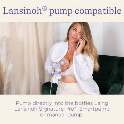 Lansinoh Breastmilk Storage Bottles - Swanky Boutique Malta 