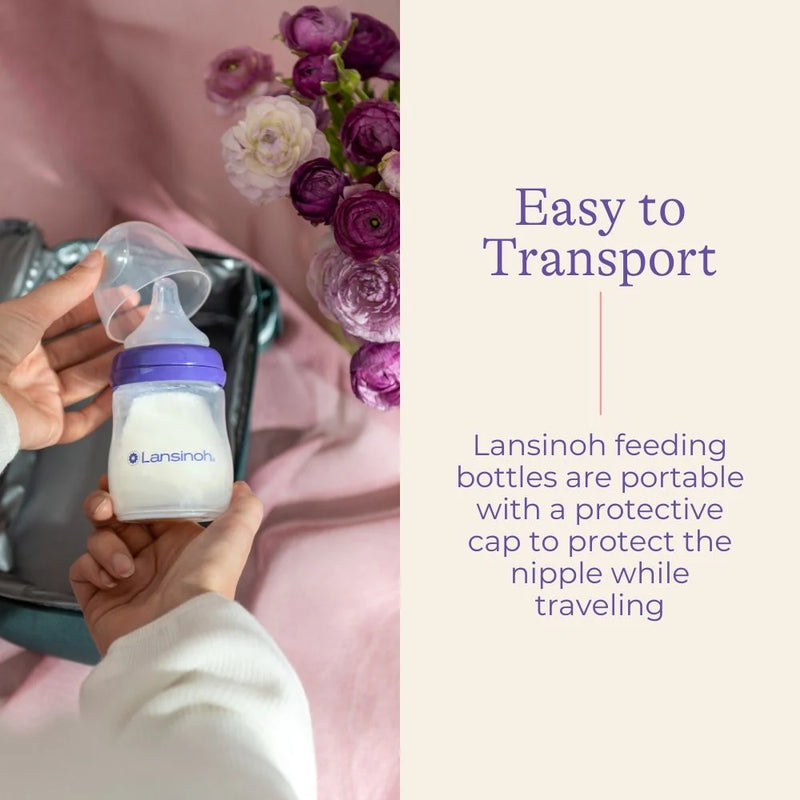 Lansinoh Feeding Bottle 160ml - Swanky Boutique Malta
