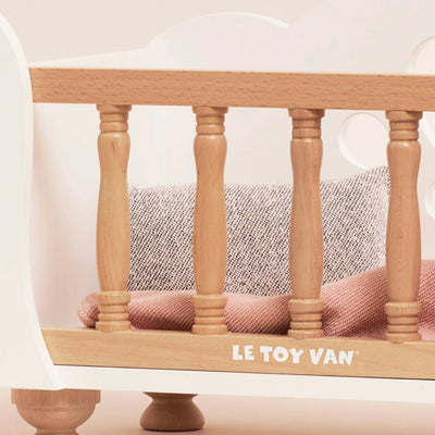 Le Toy Van - Doll's Wooden Cot (New Model) - Swanky Boutique Malta 