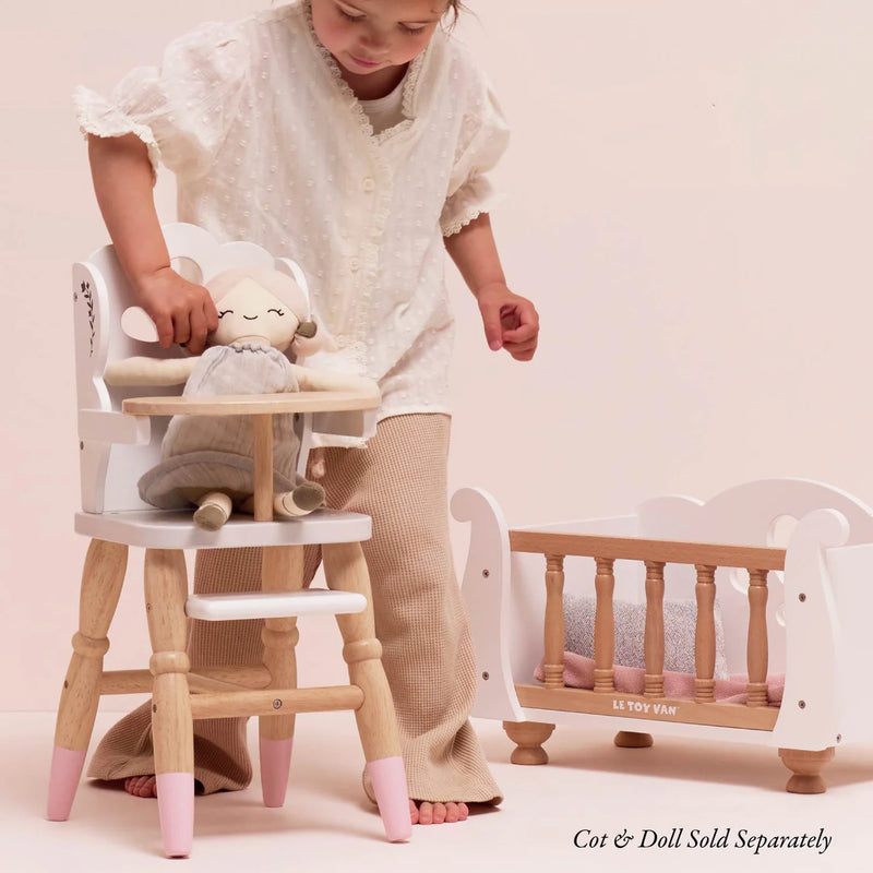 Le Toy Van - Dolls Wooden High Chair (New Model) - Swanky Boutique Malta 