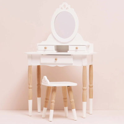Le Toy Van - Dressing-Up Vanity Table & Stool (New Model) - Swanky Boutique Malta
