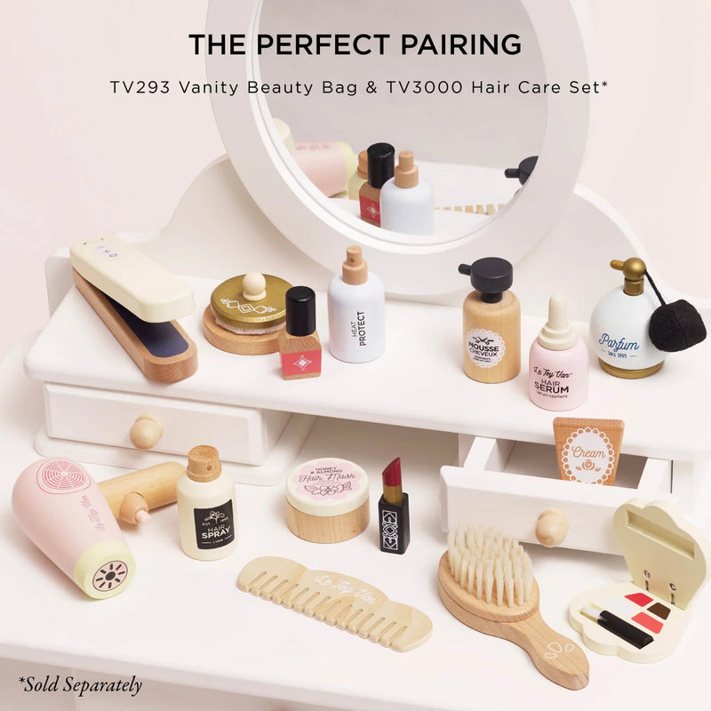 Le Toy Van - Dressing-Up Vanity Table & Stool (New Model) - Swanky Boutique Malta