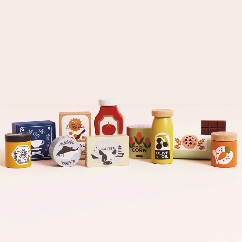 Le Toy Van - Groceries Set & Scanner - 13 Pieces - Swanky Boutique Malta 