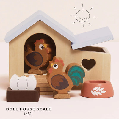 Le Toy Van - Wooden Dolls Chicken Coop - Swanky Boutique Malta 