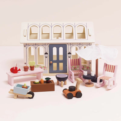 Le Toy Van - Wooden Dolls House Conservatory Playset - Swanky Boutique Malta 