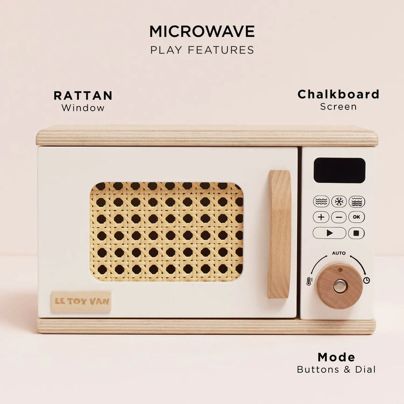 Le Toy Van - Wooden Microwave - Swanky Boutique Malta 
