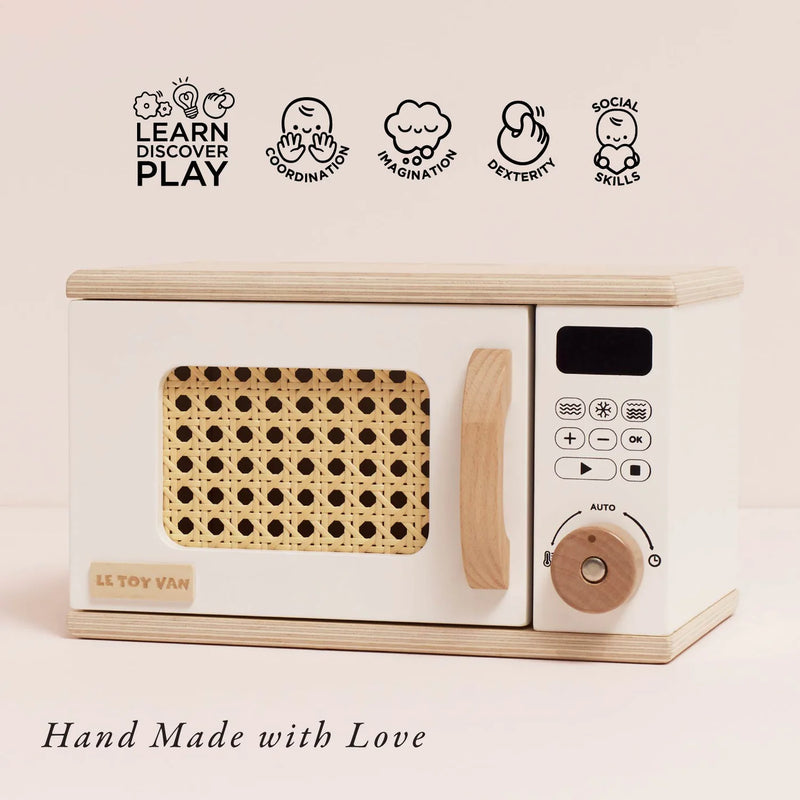Le Toy Van - Wooden Microwave - Swanky Boutique Malta 